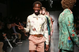 The scene at the Jeffery Fashion Cares.