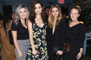 Susie Harrison, Emmy Rossum, Olivia Palermo and Dorie Smith.