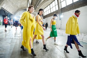 The scene at Fashion Now.