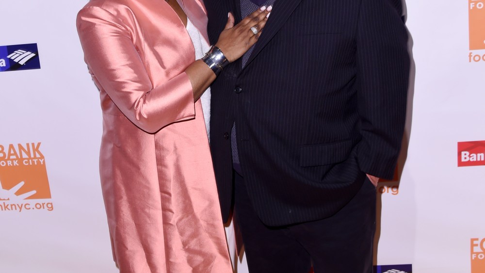 Margarette Purvis and Mario Batali at the 2016 Food Bank for New York City Annual Can-Do Awards Dinner