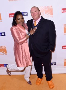 Margarette Purvis and Mario Batali at the 2016 Food Bank for New York City Annual Can-Do Awards Dinner