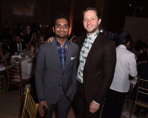 Aziz Ansari and Derek Blasberg at the 2016 Food Bank for New York City Annual Can-Do Awards Dinner