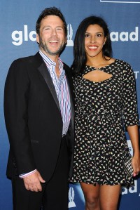David Millbern and Olivia Harewood GLAAD Awards 2016