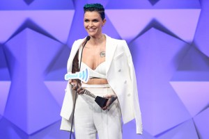Ruby Rose in Aquilano Rimondi GLAAD Awards 2016
