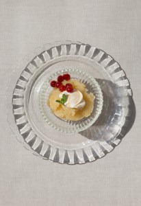Apple compote at Holiday Café