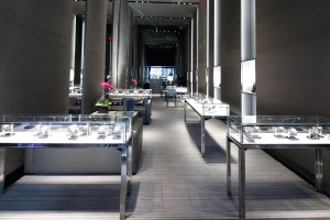 Inside the Hublot Fifth Avenue flagship.