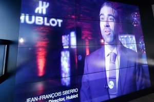 Inside the Hublot Fifth Avenue flagship.