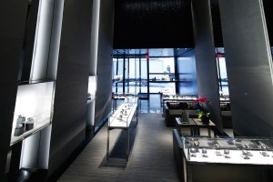 Inside the Hublot Fifth Avenue flagship.