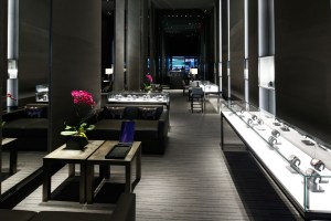 Inside the Hublot Fifth Avenue flagship.