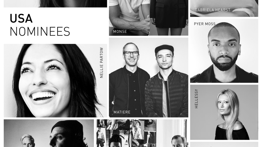 The International Woolmark Prize nominees for the USA.