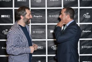 Judd Apatow at the Fatherhood Lunch hosted by Jerry Seinfeld