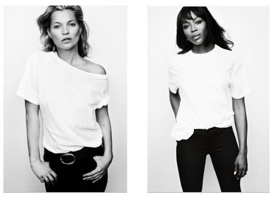 Fashion Targets Breast Campaign Kate Moss Naomi Campbell Mario Testino