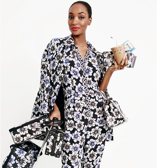 Jourdan Dunn for Kate Spade Summer 2016.