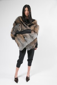 A look from the Michael Kors Fall 2016 fur collection.