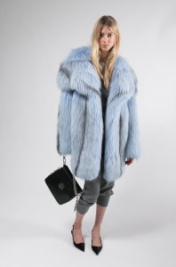 A look from the Michael Kors Fall 2016 fur collection.