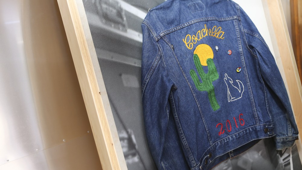 A Levi's jacket Coachella 2016 Levi’s Haus Palm Springs Pool Party