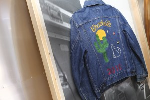 A Levi's jacket Coachella 2016 Levi’s Haus Palm Springs Pool Party