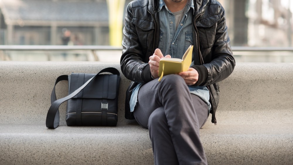 Moleskine's reporter bag