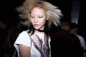 Soo Joo Park at the Marc Jacobs Eyewear launch of #MJscreamteam celebrating the Spring 2016 Collection