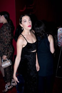 Mia Moretti at the Marc Jacobs Eyewear launch of #MJscreamteam celebrating the Spring 2016 Collection
