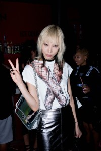 Soo Joo Park at the Marc Jacobs Eyewear launch of #MJscreamteam celebrating the Spring 2016 Collection