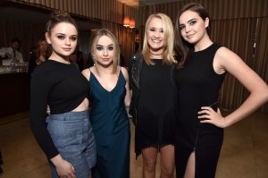 Sabrina Carpenter, Joey King, Emily Osment and Bailee Madison at the Marie Claire Fresh Faces Party