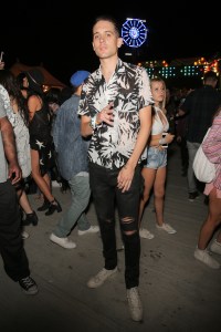 G Eazy Levi’s and Re/Done Neon Carniva