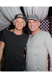 Cody Simpson and Marc Luzzatto Coachella 2016 Nylon party
