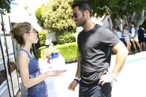 Kiernan Shipka and Jonathan Simkhai Coachella 2016 CFDA and PopSugar Brunch