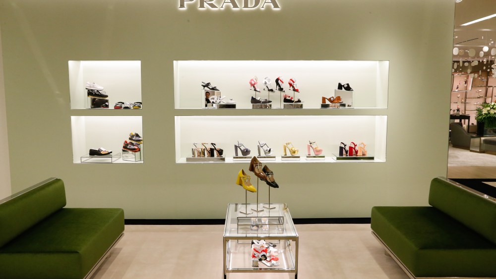 Saks Fifth Avenue’s Prada Shop in New York.