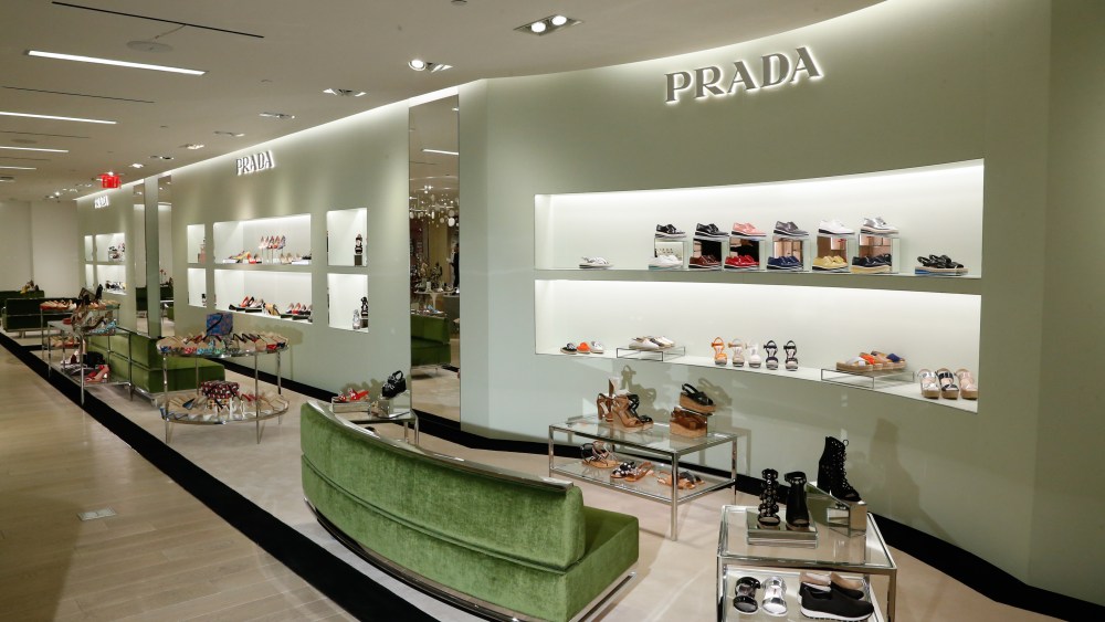 Saks Fifth Avenue’s Prada Shop in New York.