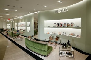 Saks Fifth Avenue’s Prada Shop in New York.