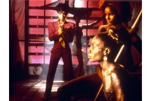 Prince with his band "The New Power Generation", 1991.
