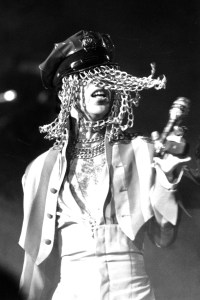 Prince performing at Radio City Music Hall, March 24, 1993.