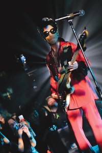 Prince performing at the Versace for H&M Fashion Show and Party, November 8th, 2011.