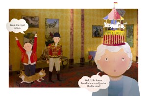 'The Birthday Crown' Queen Elizabeth Prince George Princess Charlotte