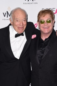 Leonard Lauder and Elton John