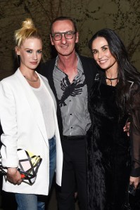 January Jones, Bruno Frisoni and Demi Moore