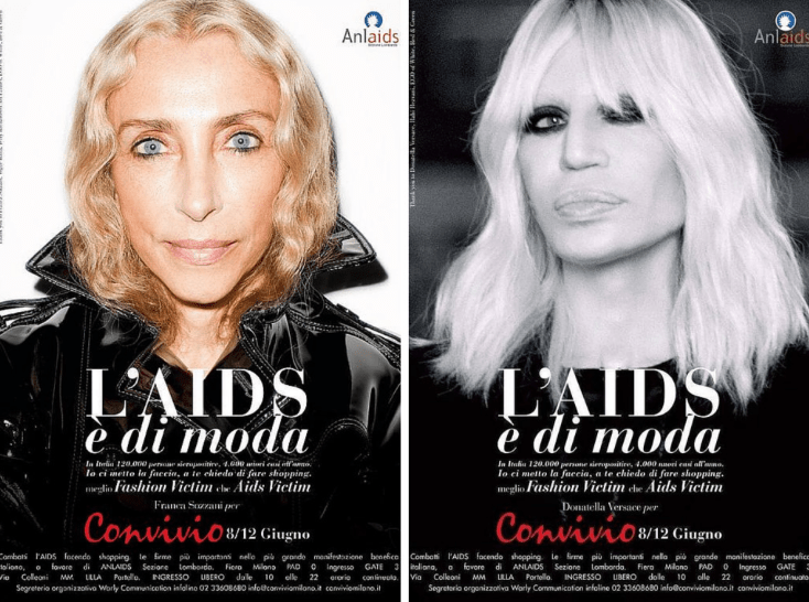 Convivio Shocks With 'Aids is Fashionable' Campaign