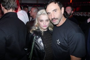 Sky Ferreira and Riccardo Tisci