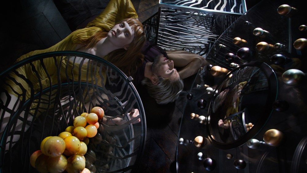 A visual from the Baker's ad campaign, shot by Tony Duran