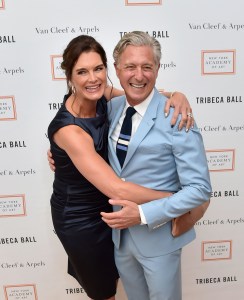 Brooke Shields and David Kratz 2016 Tribeca Ball
