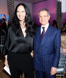 Inez Van Lamsweerde and Jeffrey Deitch 2016 Tribeca Ball