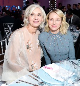 Eileen Guggenheim and Naomi Watts 2016 Tribeca Ball