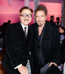 Michael Chow and Al Pacino 2016 Tribeca Ball