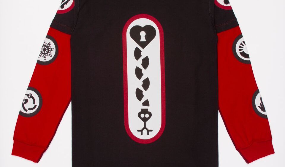 Artist Ryan McGinness Designs Shirt and Installation for Agnès b.