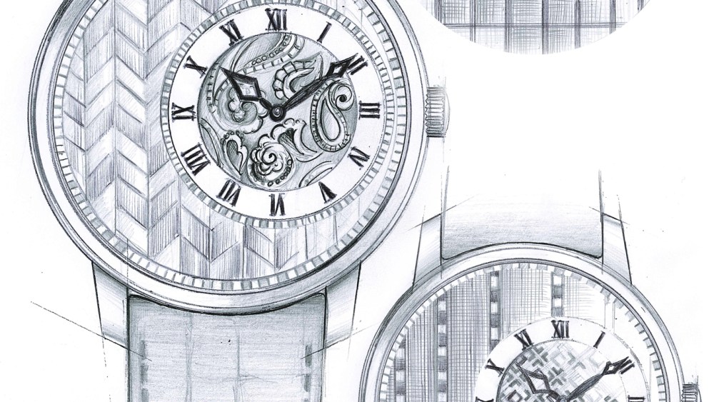 Vacheron Constantin Élégance Sartoriale sketch.