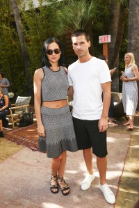 Leigh Lezark and Geordon Nicol of the the Misshapes Villoid Fashion App Party
