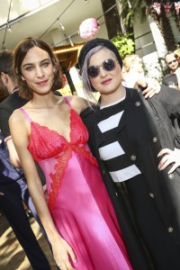 Alexa Chung and Kelly Osbourne Villoid Fashion App Party