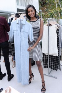 Ebonee Davis Vince Camuto Ashlee Margolis party